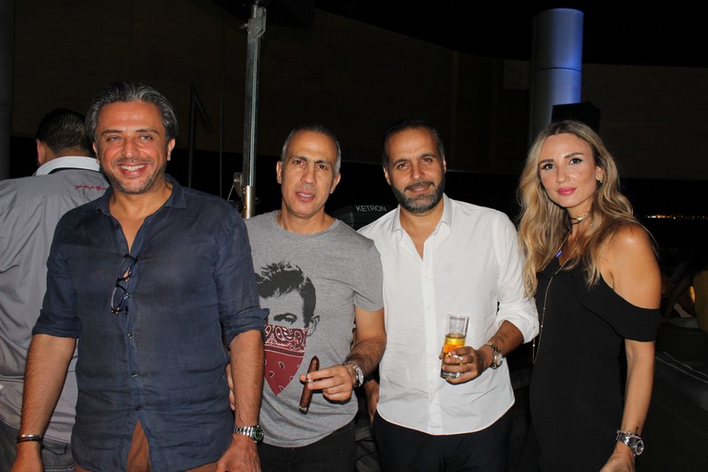 SkyLounge rooftop on Saturday Night